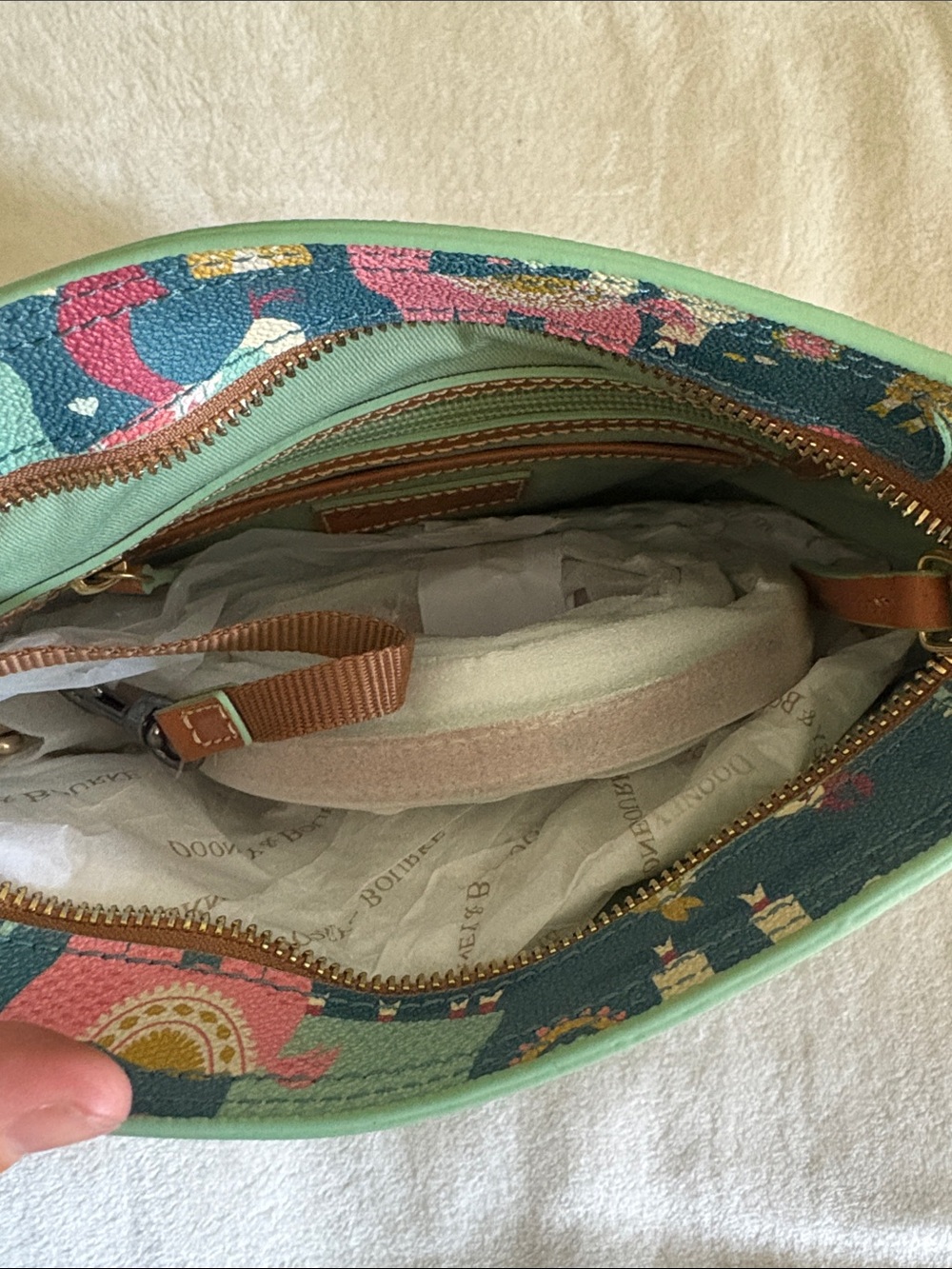 Dooney & Bourke Emperor’s New Groove Crossbody Bag - Picture 6 of 10